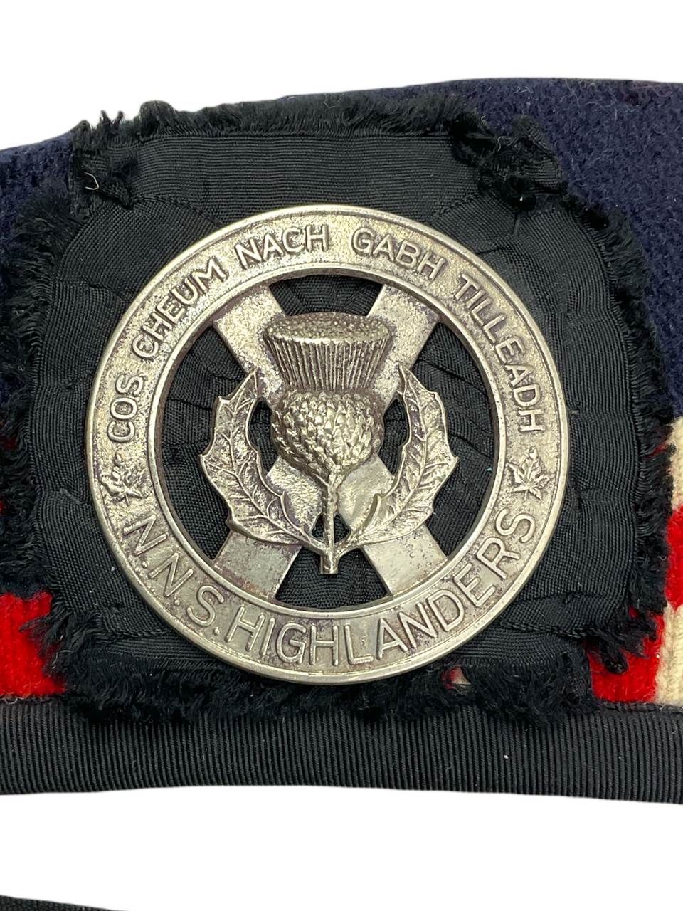 WW2 Canadian North Nova Scotia Highlanders Attributed Glengarry Pte R.H. Patton WW2 Canadian North Nova Scotia Highlanders Attributed Glengarry Pte R.H. Patton