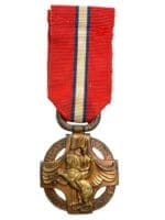 WW1 Czech Czechoslovak Revolutionary Cross Medal 1918 Full Size
