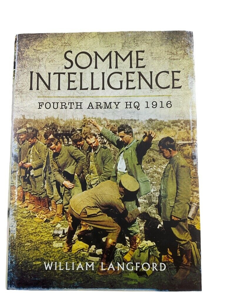 WW1 British BEF Somme Intelligence Fourth Army HQ 1916 HC Reference Book WW1 British BEF Somme Intelligence Fourth Army HQ 1916 HC Reference Book
