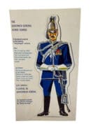 WW2 Canadian GGHG Horse Guards 3D Cardboard Recruiting Display Figures