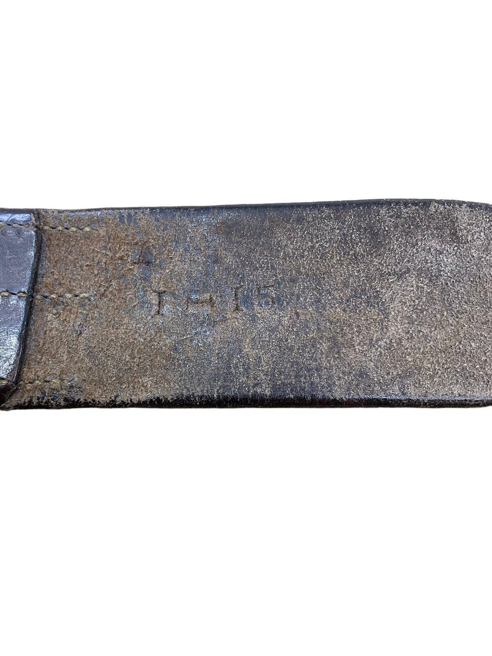 WW1 Canadian CEF 1914 Dated COTC U of T Leather Snake Buckle Leather Belt Medium WW1 Canadian CEF 1914 Dated COTC U of T Leather Snake Buckle Leather Belt Medium