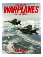 US Russian British Great Warplanes of the 1980s Hard Cover Reference Book