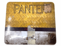 WW2 Canadian British Panter Cigar Tin EMPTY