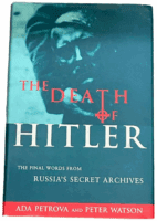 WW2 German The Death of Hitler Russias Secret Archives Hardcover Reference Book