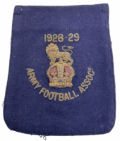 British Army Football Association Blazer Crest 1928-29 Vintage Patch