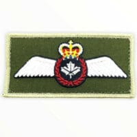 Canadian Forces RCAF OD Olive Drab Pilots Wings Patch