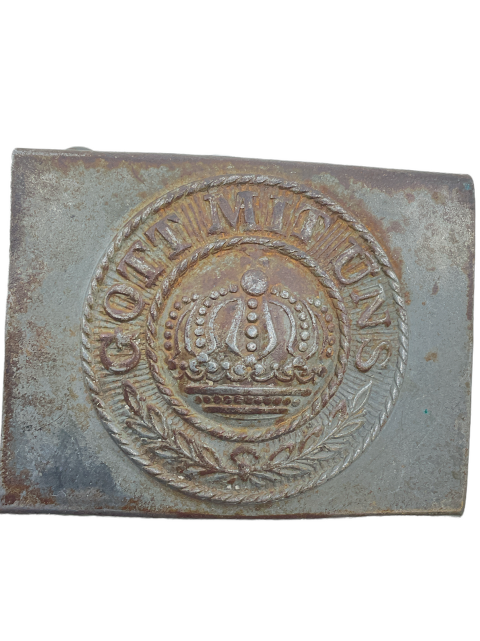 WW1 Imperial German Steel Combat Belt Buckle 4 WW1 Imperial German Steel Combat Belt Buckle 4