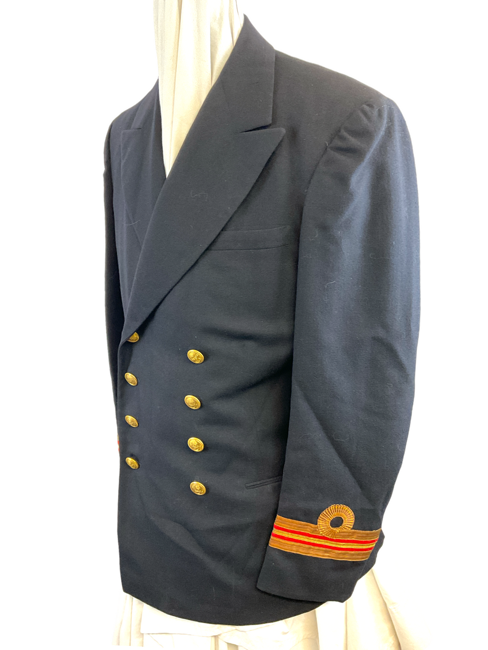 Canadian RCN Navy Medical Officers Named Service Tunic 1954 Dated Canadian RCN Navy Medical Officers Named Service Tunic 1954 Dated
