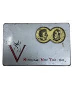 WW2 South African New Years 1945 Tin Empty WW2 South African New Years 1945 Tin Empty