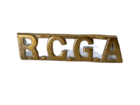 WW1 Canadian CEF RCGA Artillery Shoulder Title Single Scully