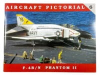 US US Navy Aircraft Pictorial 6 F-4 B/N Phantom 2 Soft Cover Reference Book