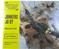 WW2 German Luftwaffe Junkers JU 87 Waffen Arsenal 26 GERMAN TXT Reference Book