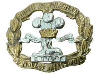 WW2 British South Lancashire Regiment Cap Badge
