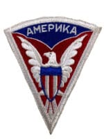WW2 US Amepnka American Mission to Moscow SSI Shoulder Sleeve Insignia Patch