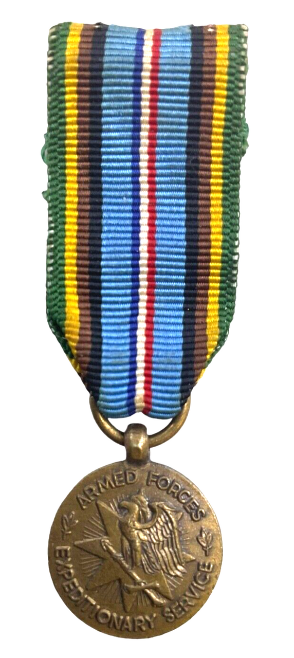 US Armed Forces Expeditionary Service Medal Miniature US Armed Forces Expeditionary Service Medal Miniature