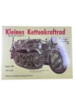 WW2 German Kettenkrad Motorcycle GERMAN TEXT SC Reference Book