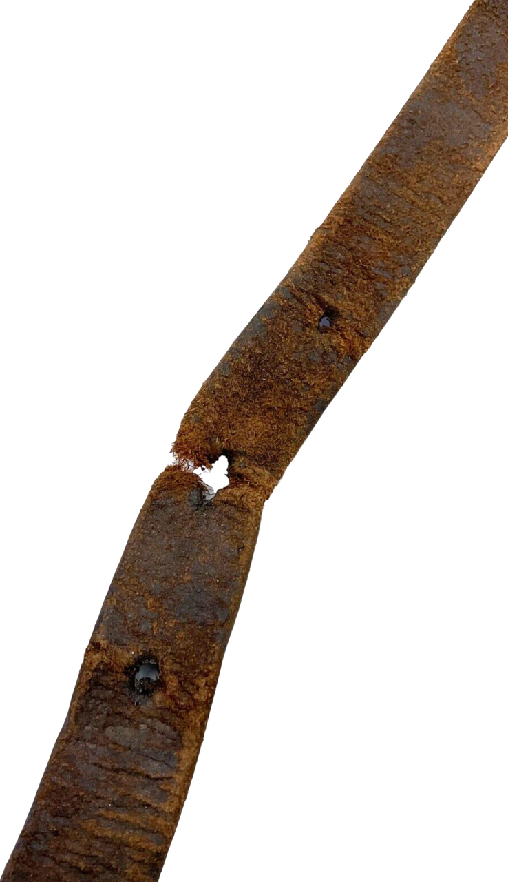 WW1 Canadian CEF Officers Leather Snake Belt With Sword Hangers WW1 Canadian CEF Officers Leather Snake Belt With Sword Hangers