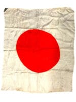 WW2 Imperial Japanese Japan Silk Banner 27 x 24 Inches