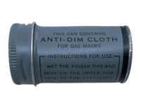 WW2 British Canadian Anti Dim Cloth In Tin