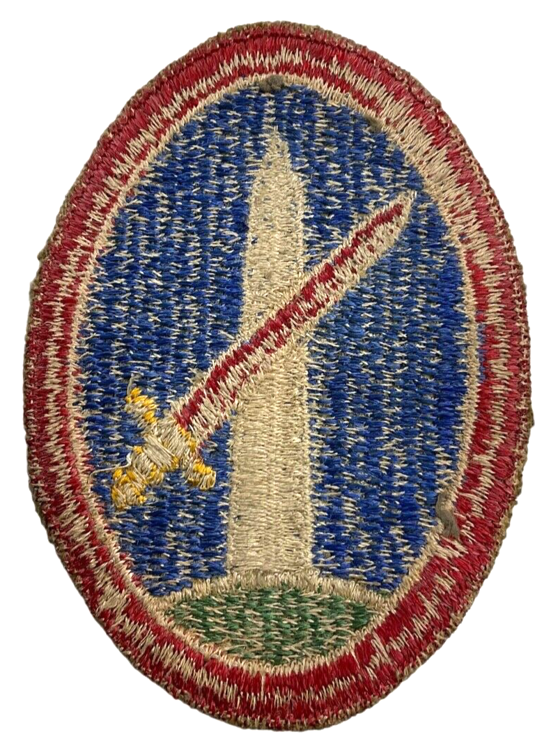 WW2 US Army Military District Of Washington SSI Sleeve Patch Insignia WW2 US Army Military District Of Washington SSI Sleeve Patch Insignia