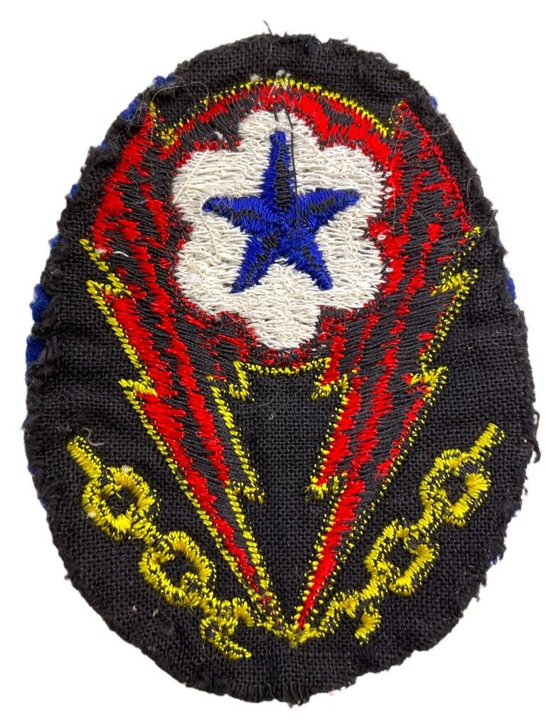 WW2 US Army ETO British Made Shoulder Patch SSI Shoulder Sleeve Insignia WW2 US Army ETO British Made Shoulder Patch SSI Shoulder Sleeve Insignia