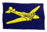 British RASC Air Despatch Sleeve Patch Insignia Single