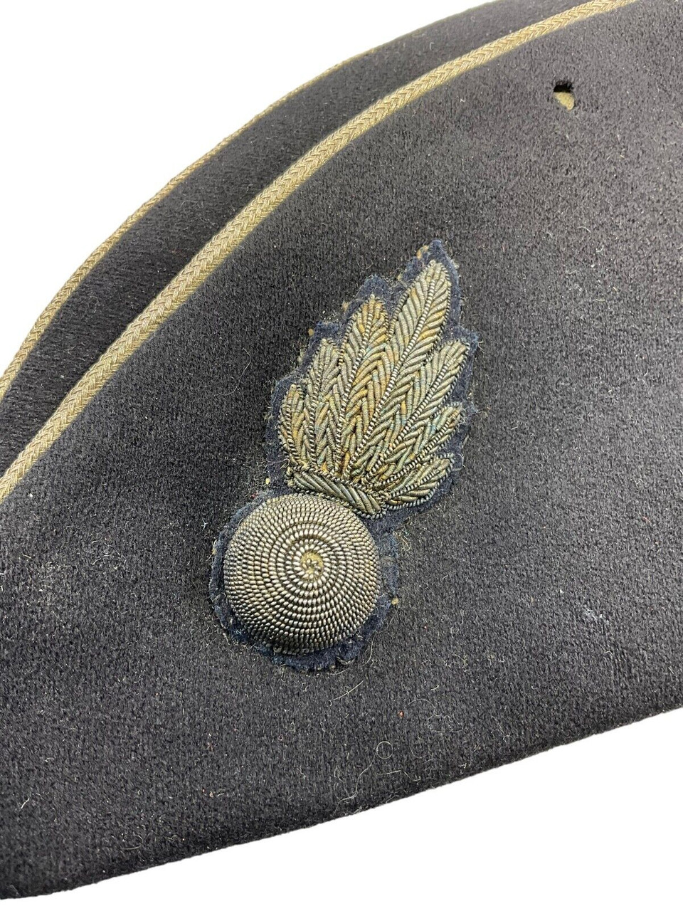 Victorian British Volunteer Artillery Officers Torin Cap With Bullion Insignia Victorian British Volunteer Artillery Officers Torin Cap With Bullion Insignia