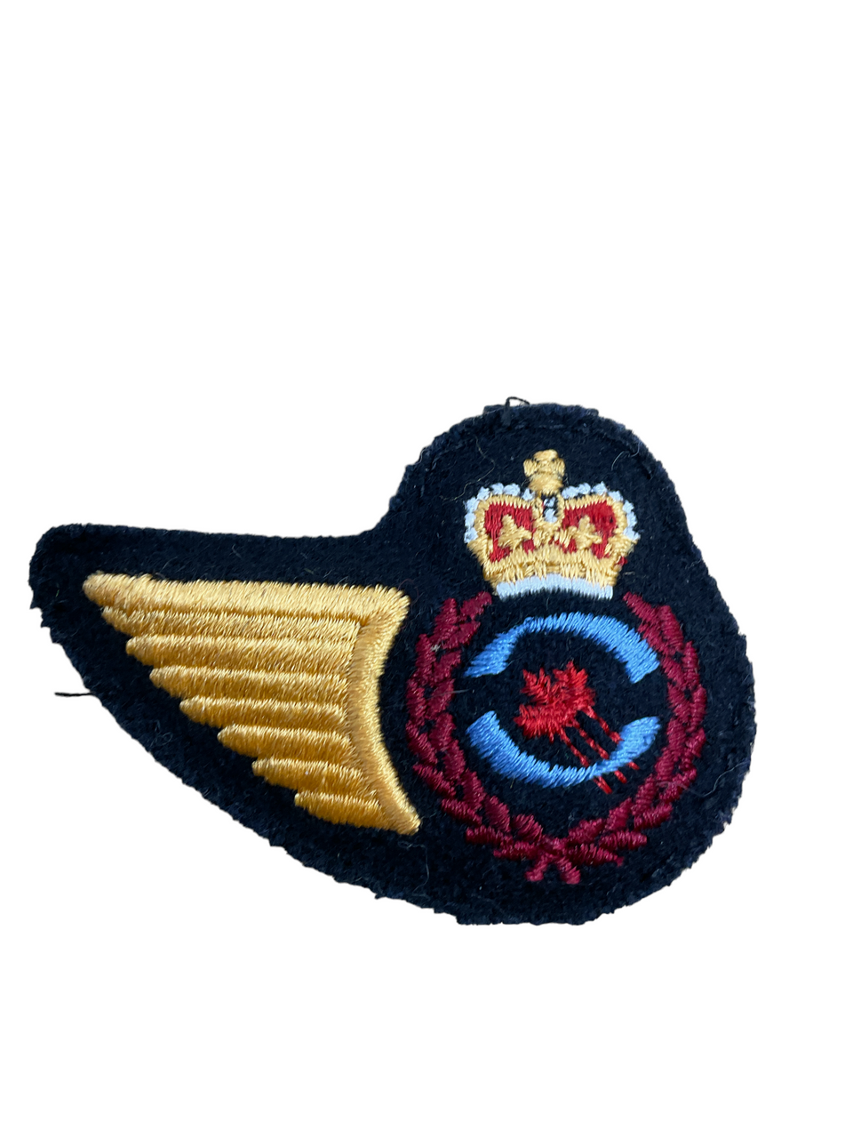 Canadian Forces RCAF Trade Half Wing Aerospace Control Op Patch 2 Canadian Forces RCAF Trade Half Wing Aerospace Control Op Patch 2