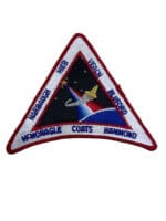 US NASA Space Shuttle Harbaugh Hieb Veach Bluford McMonagle Coats Hammond Patch