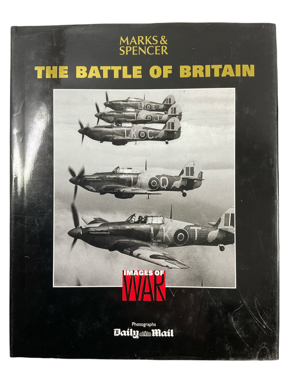 WW2 British German Battle Of Britain Marks & Spencer Hard Cover Reference Book WW2 British German Battle Of Britain Marks & Spencer Hard Cover Reference Book