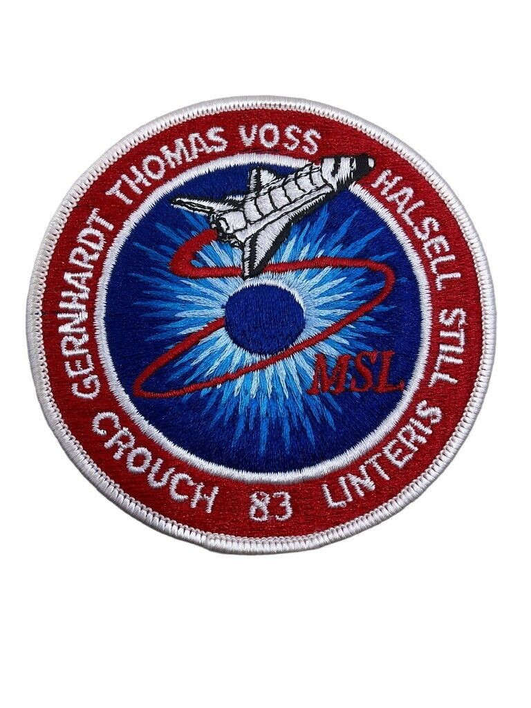 US NASA Space Shuttle Gernhardt Thomas Voss Halsell Crouch Linteris Still Patch US NASA Space Shuttle Gernhardt Thomas Voss Halsell Crouch Linteris Still Patch