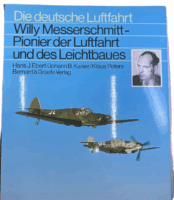 WW2 German Luftwaffe Willy Messerschmitt Pioneer GERMAN TEXT HC Reference Book