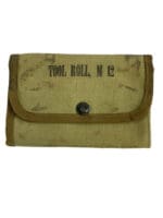 WW2 US Army Tool Roll M12 EMPTY 1945 Dated