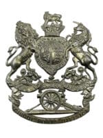 British Victorian Cinque Ports Division Artillery Volunteers Helmet Plate Badge