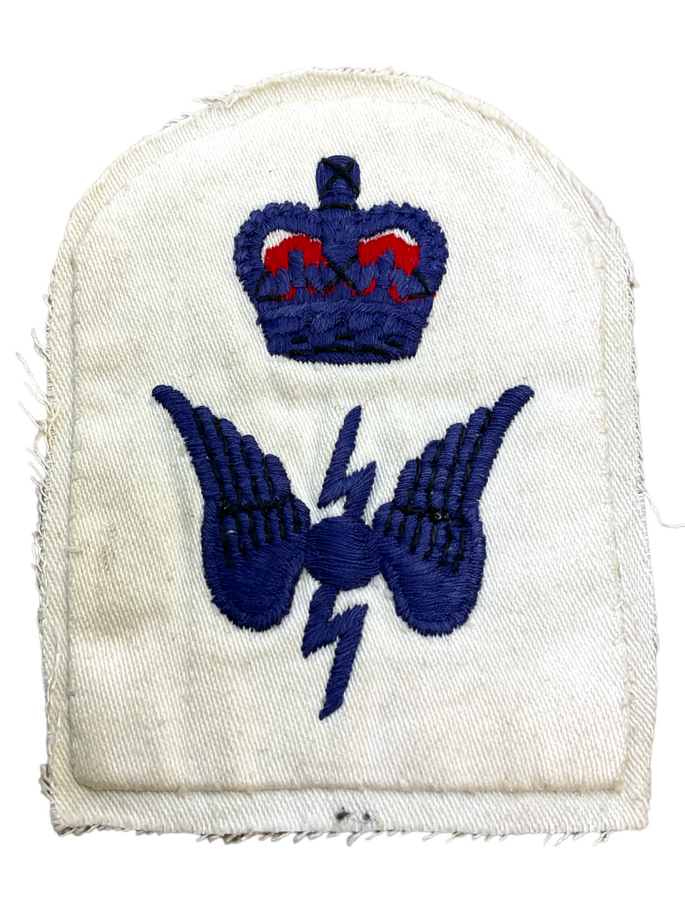 British RN Navy Radio Supervisor Sleeve Patch 2 British RN Navy Radio Supervisor Sleeve Patch 2