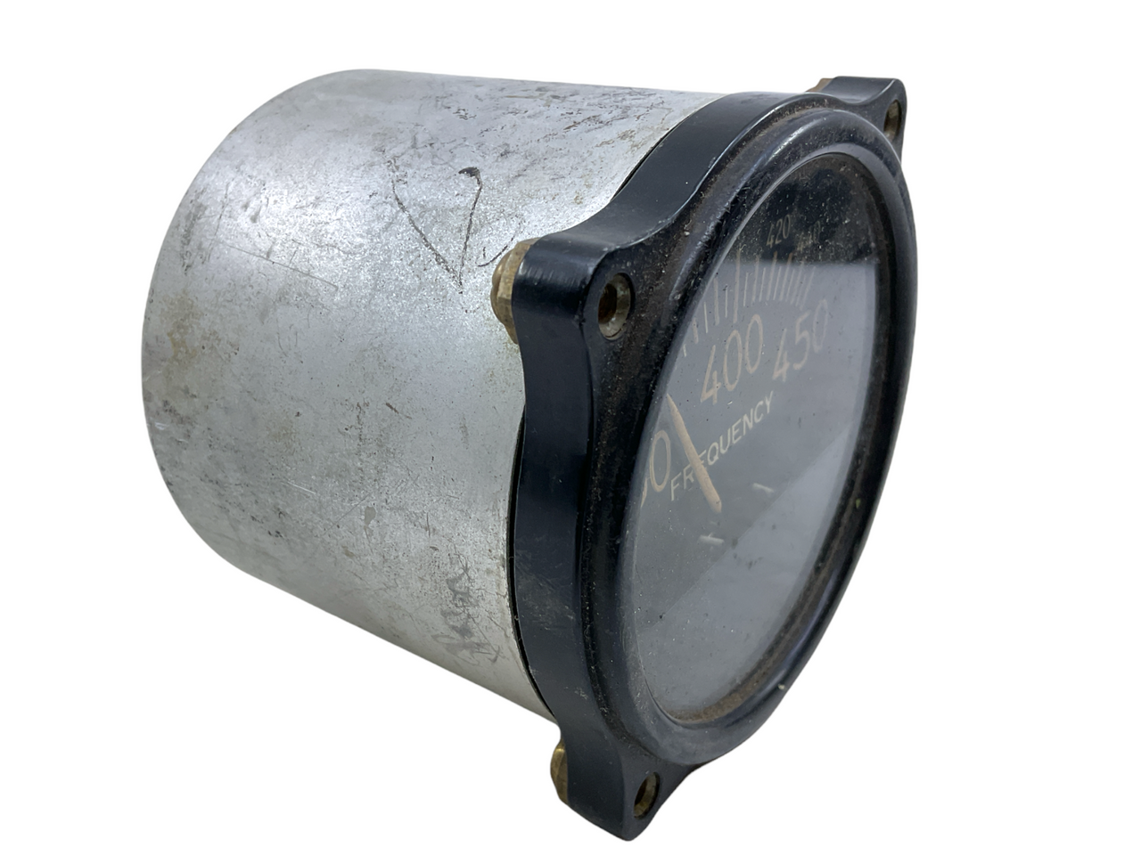 US USAF Aircraft Frequency Gauge Cockpit Instrument US USAF Aircraft Frequency Gauge Cockpit Instrument