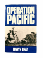 WW2 British Japanese Navy RN Operation Pacific Hard Cover Reference Book