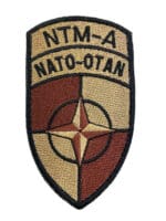 Canadian Forces NATO Training Mission Afghanistan Tan Patch