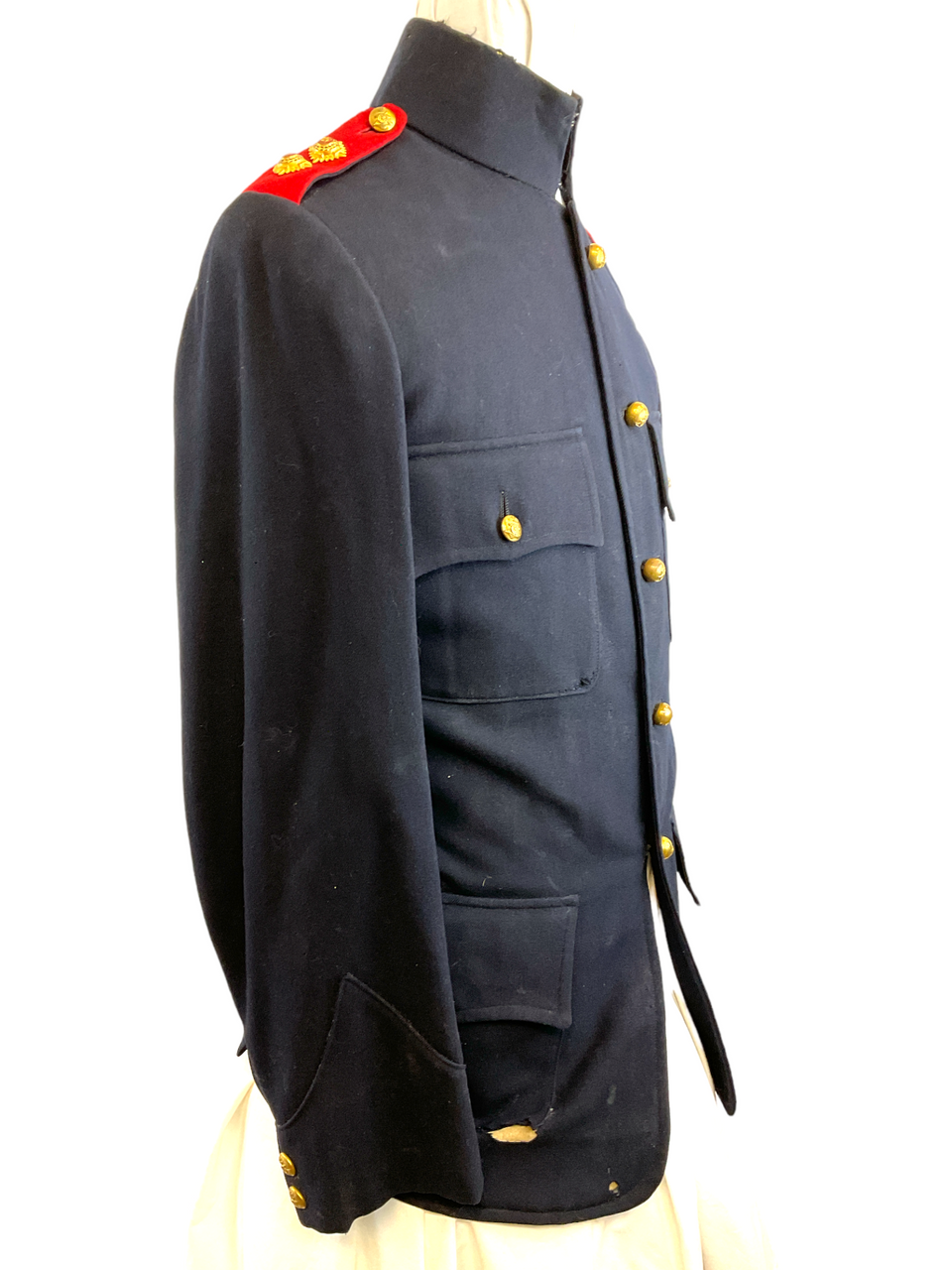 Pre WW1 Canadian RCHA Horse Artillery Officers Patrol Blue Tunic Pre WW1 Canadian RCHA Horse Artillery Officers Patrol Blue Tunic