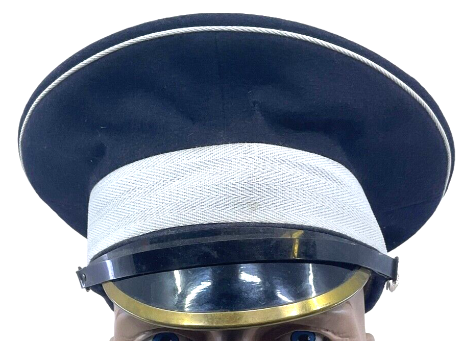 British Forces Coldstream Guards Peak Visor Cap Compton & Webb Size 6 3/8 British Forces Coldstream Guards Peak Visor Cap Compton & Webb Size 6 3/8