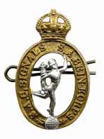 WW2 South African Corps of Signals Collar Badge