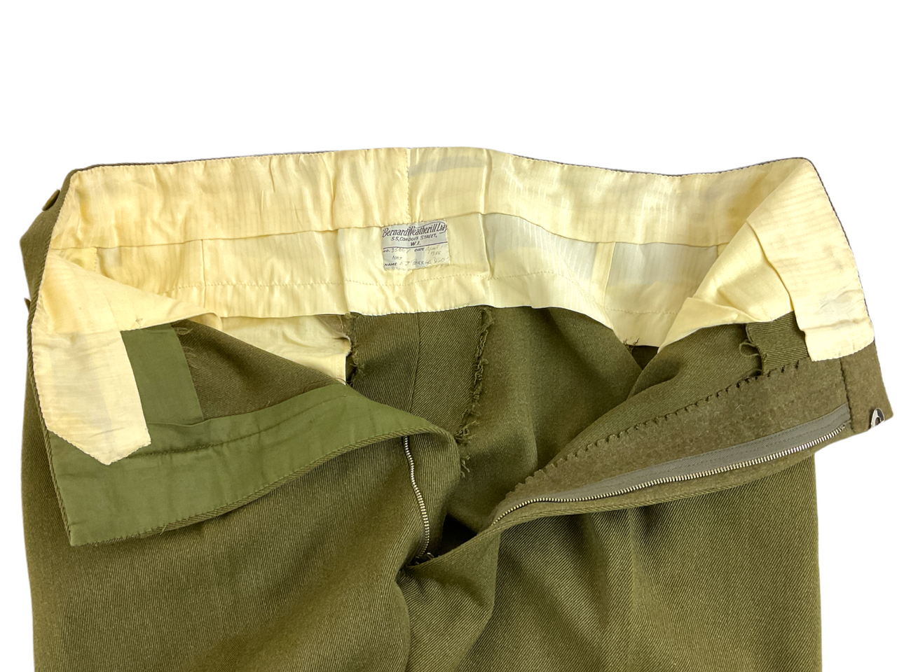 Canadian Officers Named Straight Leg Trousers DSO Winner W 34 x L 30 Canadian Officers Named Straight Leg Trousers DSO Winner W 34 x L 30