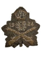 Canadian Army Best Shot 1934 Qualification Patch Insignia