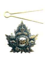 WW1 Canadian CEF 146th Battalion Collar Badge Insignia
