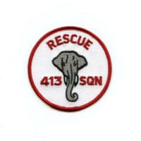 RCAF CAF Canadian 413 Rescue Elephant Squadron Crest Patch