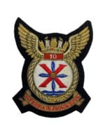 British Royal Navy Fleet Air Arm 10 Squadron Blazer Crest British Royal Navy Fleet Air Arm 10 Squadron Blazer Crest