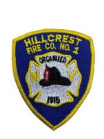 US Hillcrest New York Fire Company #1 Fire Department Shirt Patch