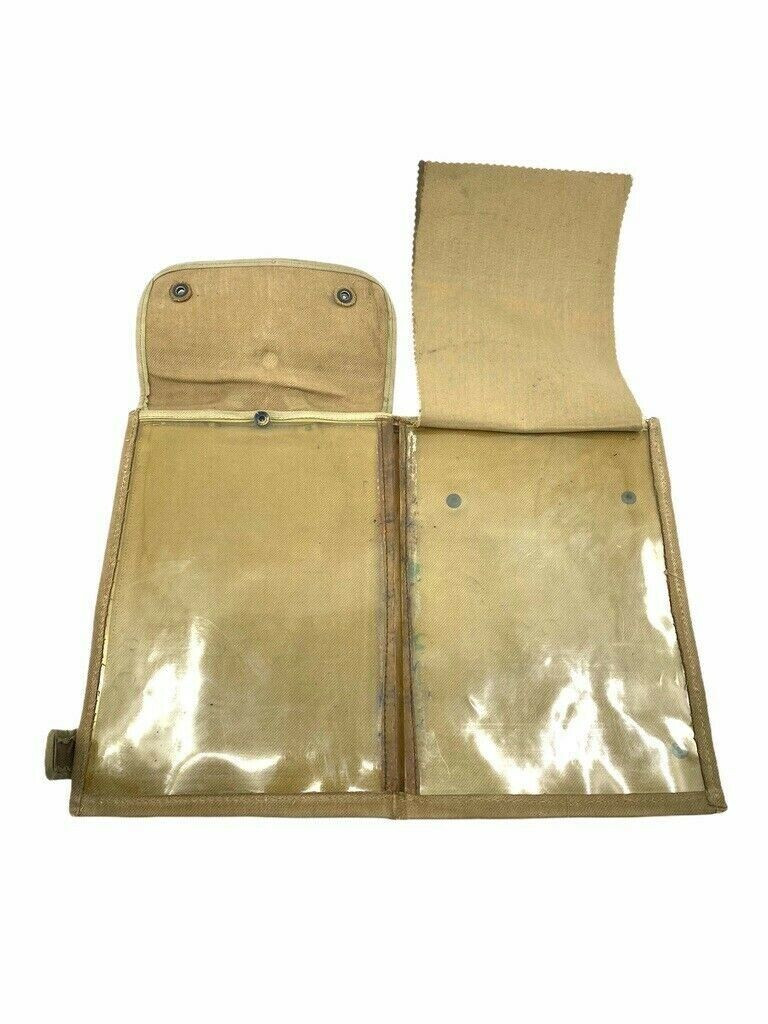 WW1 British Canadian BEF CEF Artillery Officers Map Case Named Lt J Scott WW1 British Canadian BEF CEF Artillery Officers Map Case Named Lt J Scott