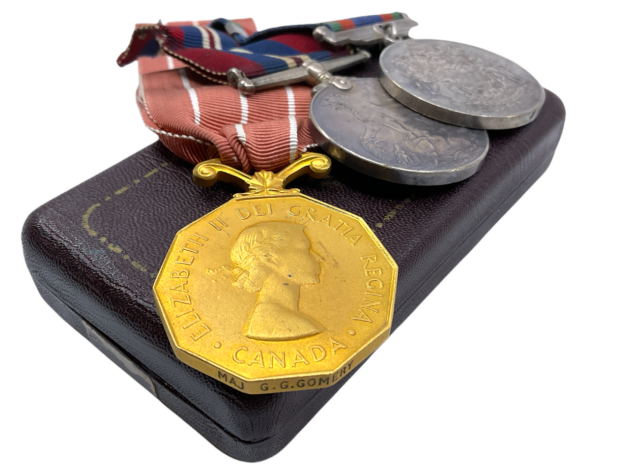 WW2 Canadian Major G.G. Gomery Medal Group w/ Post War Service CD WW2 Canadian Major G.G. Gomery Medal Group w/ Post War Service CD