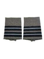 Canadian RCAF Tropical Worsted TW Flight Lieutenant Rank Slip Ons Pair